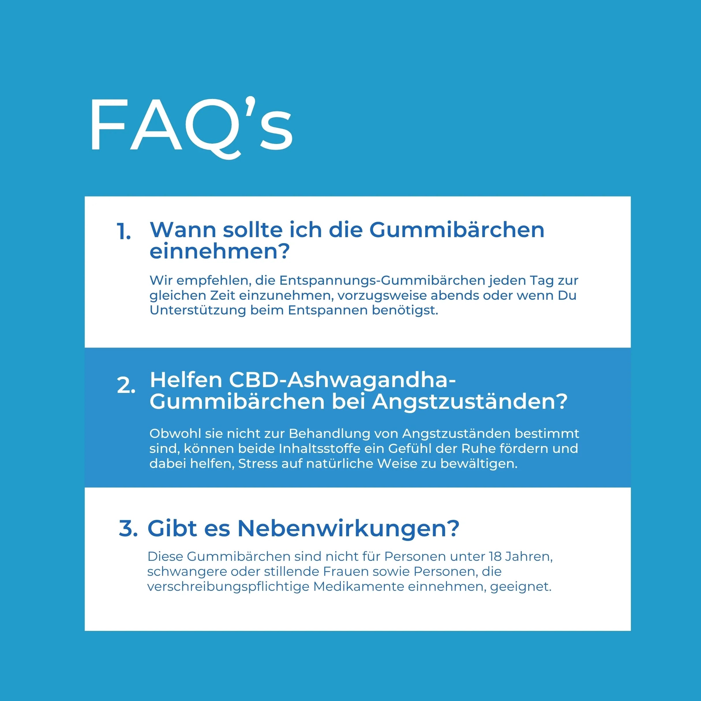 CBD-Ashwagandha-Gummibärchen