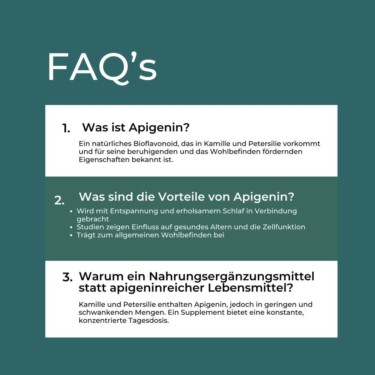 Apigenin Kapseln