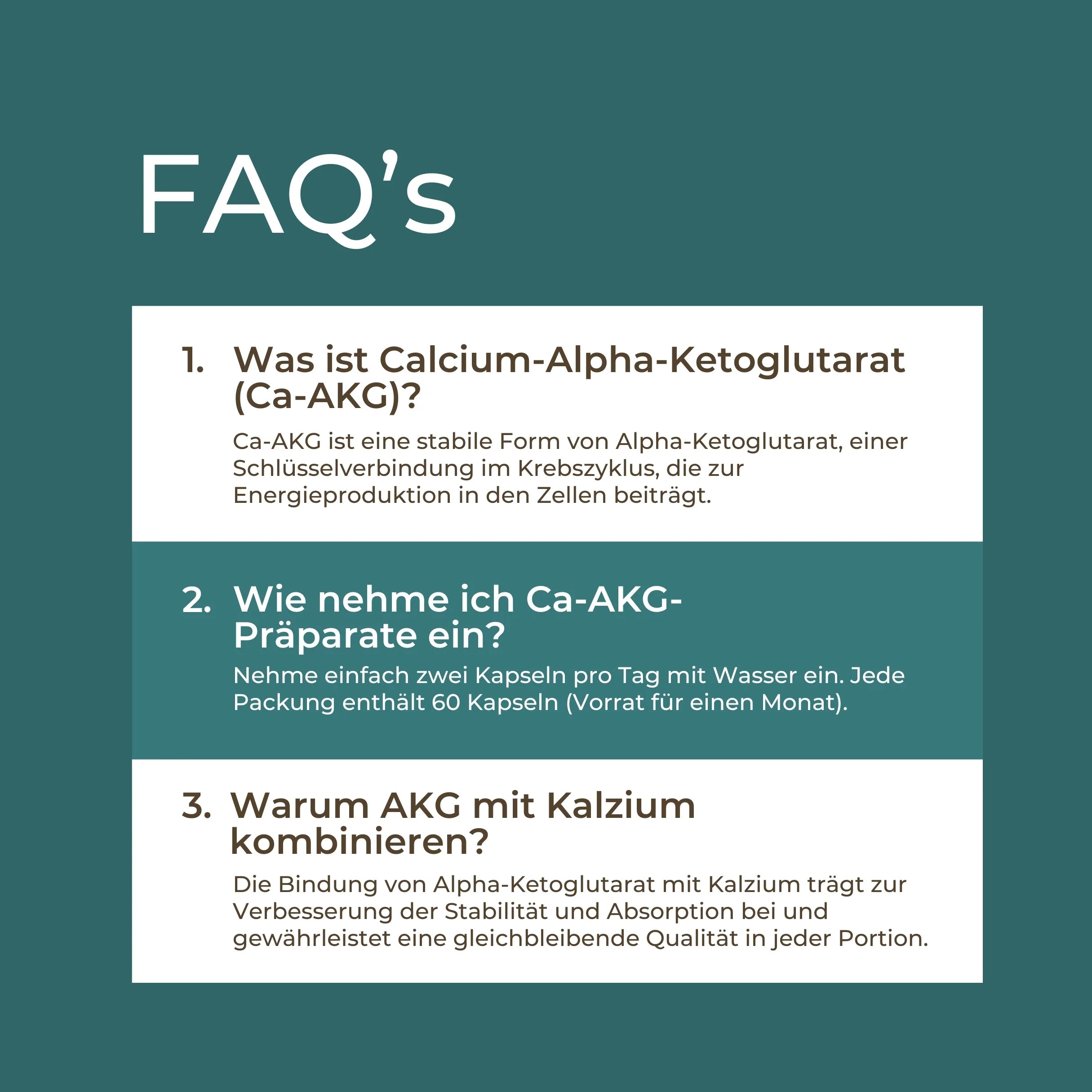 Calcium Alpha Ketoglutarat (Ca-AKG)