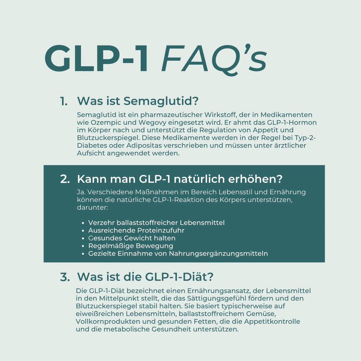 GLP-1 Supplement