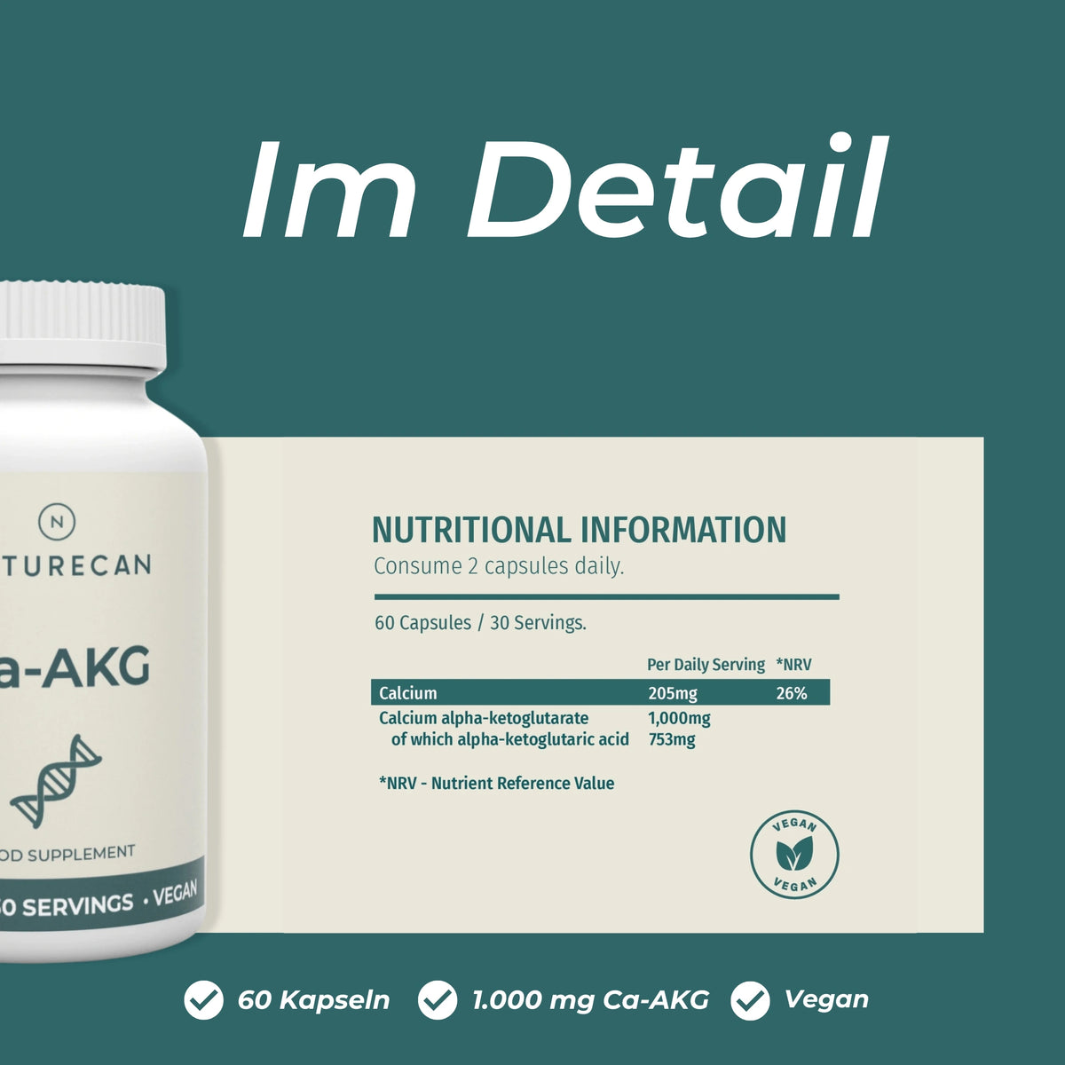 Calcium Alpha Ketoglutarat (Ca-AKG)