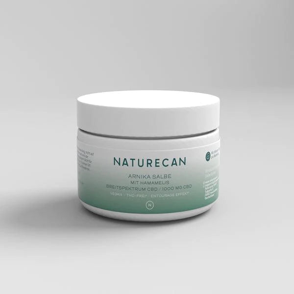 CBD Arnika Creme mit Zaubernuss